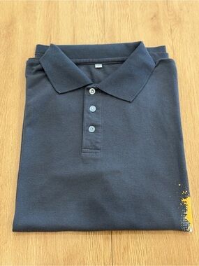 Men's Navy Polo Shirt - Classic Short Sleeve